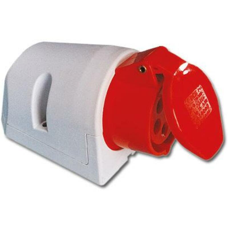 PRISE MURALE 400V 32A 5P    125-6RV          KERAF