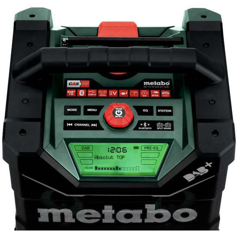 RADIO CHANTIER 12/1/V BODY  RC 12-18 BT DAB+