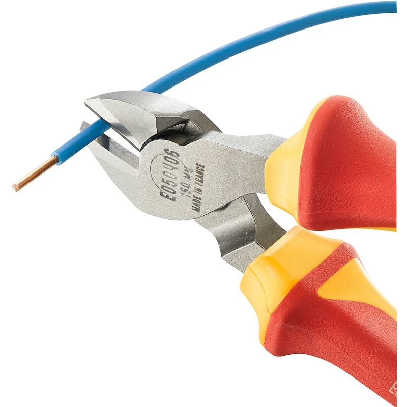 PINCE COUPANTE 1000V VDE    E050406 L=160MM EXPERT