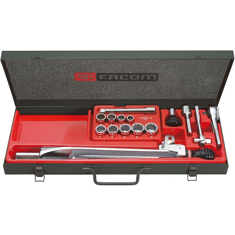 MOMENTSLEUTELSET+DOPPEN 1/2"S.205E (4-20NM)  FACOM