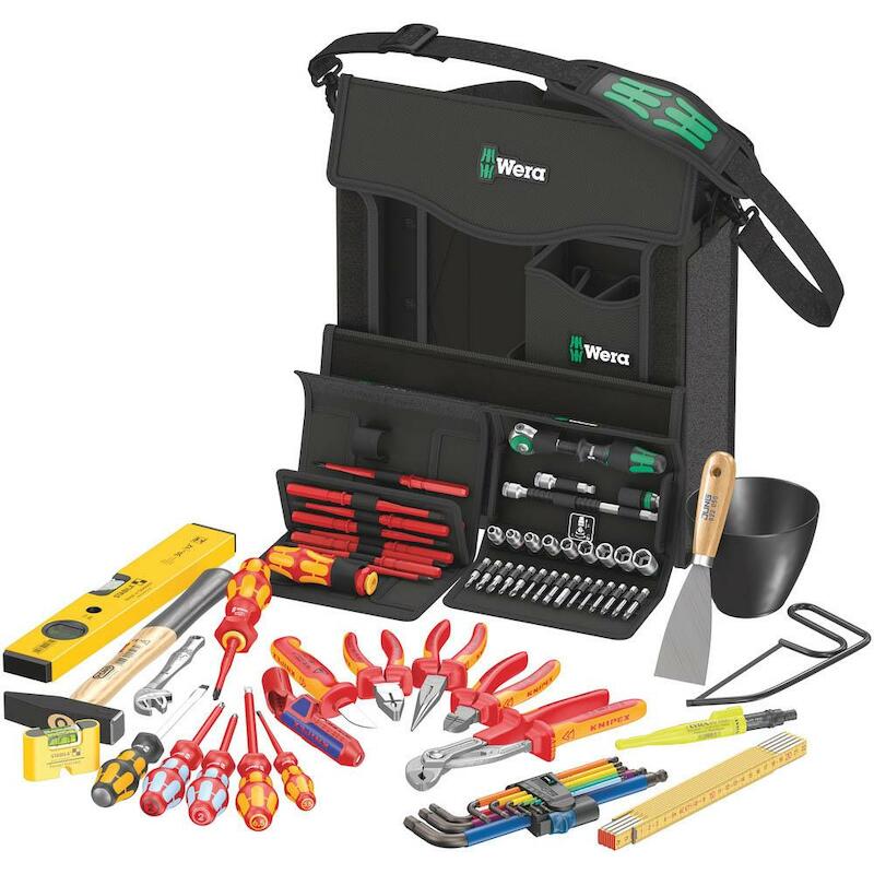 GEREEDSCHAPSET ELECTRICIEN  WERA 2GO E 1 (73ST)WER