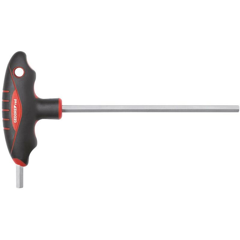 CLÉ MÂLE EN T 5MM           R3867       GEDORE RED