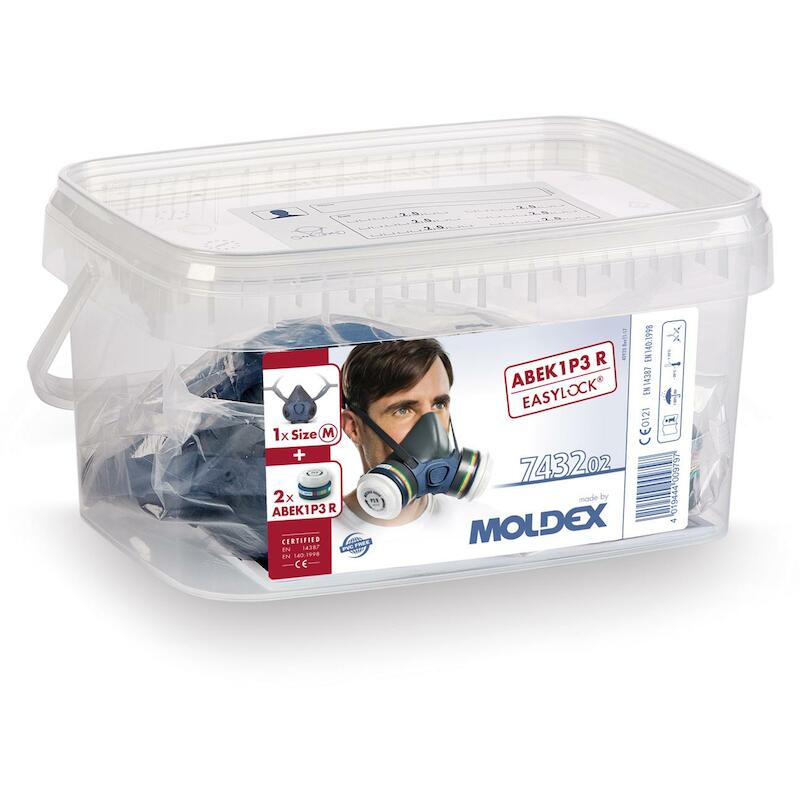 DEMI-MASQUE EASYLOCK        7432 - M        MOLDEX