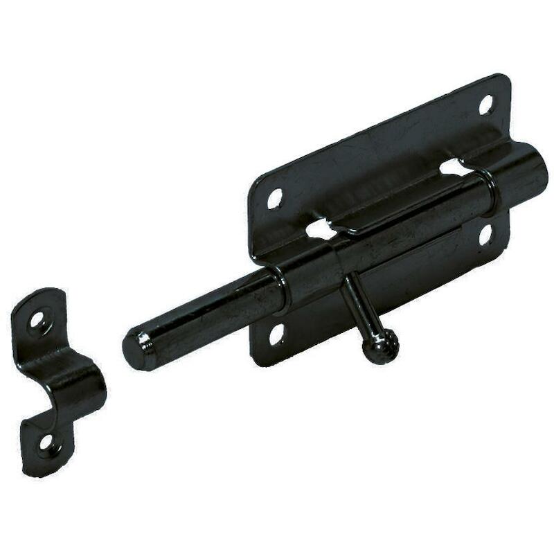 PLAATGRENDEL ZN ZWART       74337 - 100X50MM