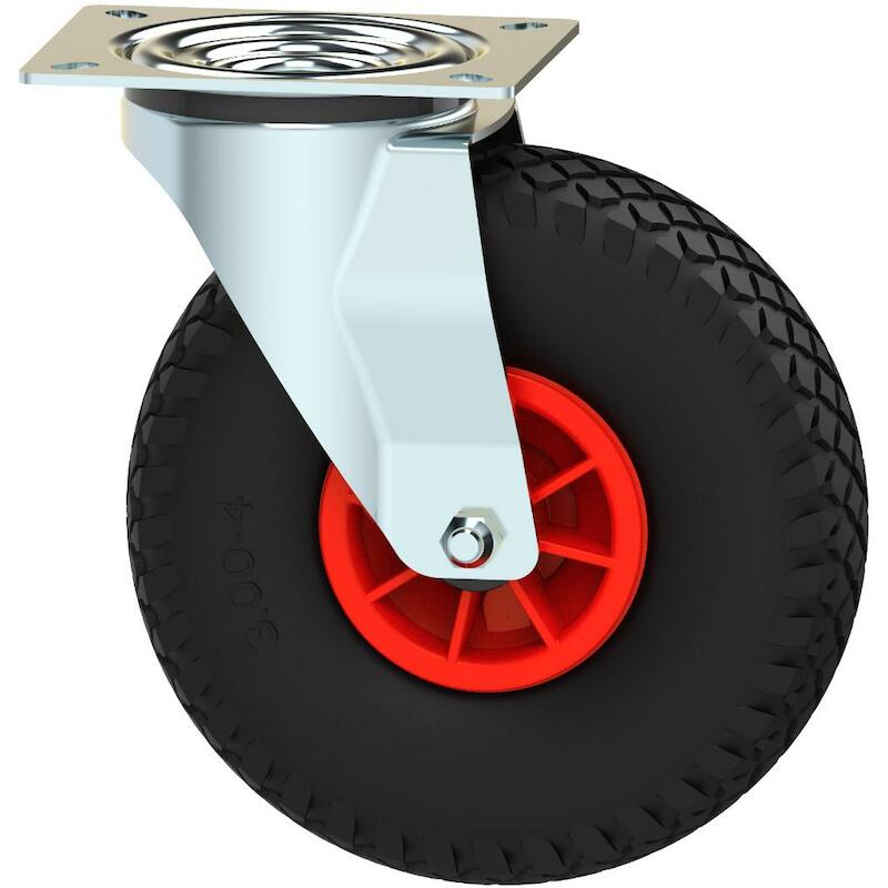 ROUE PP/PNEUM.PIVOT.200KG   3480-PQR-260-P65 TENTE