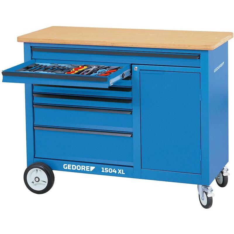 ÉTABLI MOBILE 7T.           1504XL          GEDORE