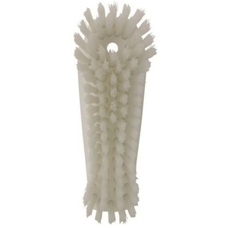 BROSSE À MAIN POL.DUR BLANC 3890/5  L=200MM  VIKAN