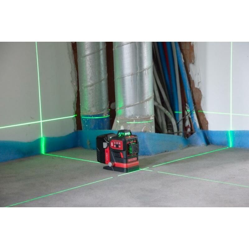 KRUISLIJNLASER 120M GROEN   MULTICROSS 3D 18VMAX