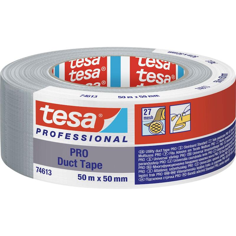 DUCT-TAPE TESABAND GRIJS    74613 50MM X 50M  TESA