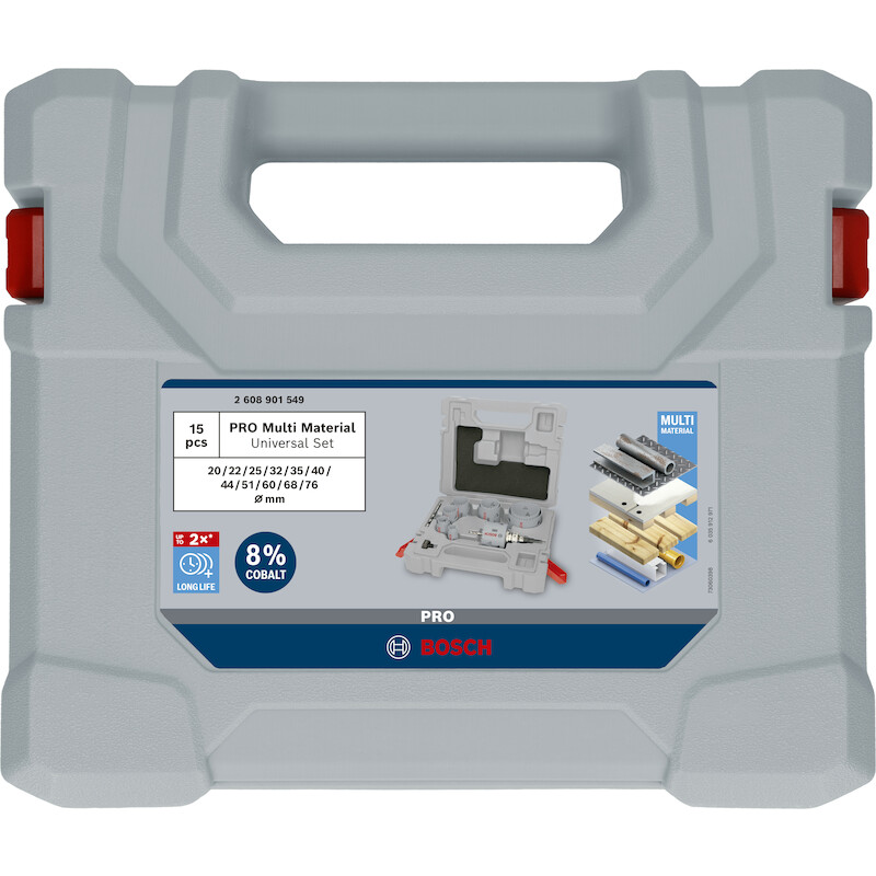 GATZAGENSET PR.MULTI Q-LOCK 2608901549 (15ST)BOSCH