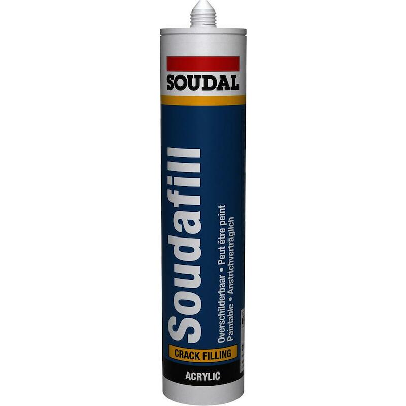 MASTIC PEINT ACRILIQ. 310ML SOUDAFILL BLANC SOUDAL