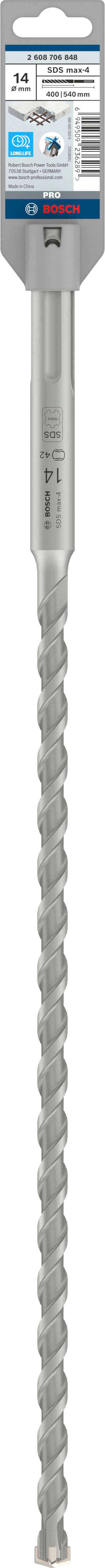 HAMERBOOR SDS-MAX 14X540MM  2608706848 4-CUT BOSCH