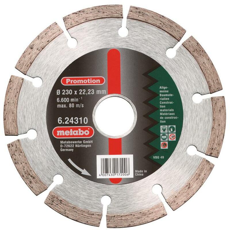 DISQUE DIAMANT 230MM        624310000       METABO