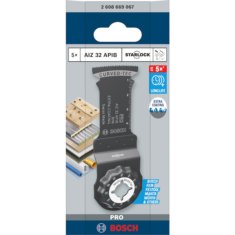 LAME SCIE PLONGEANT 32X50MM 2608669067 (5ST) BOSCH