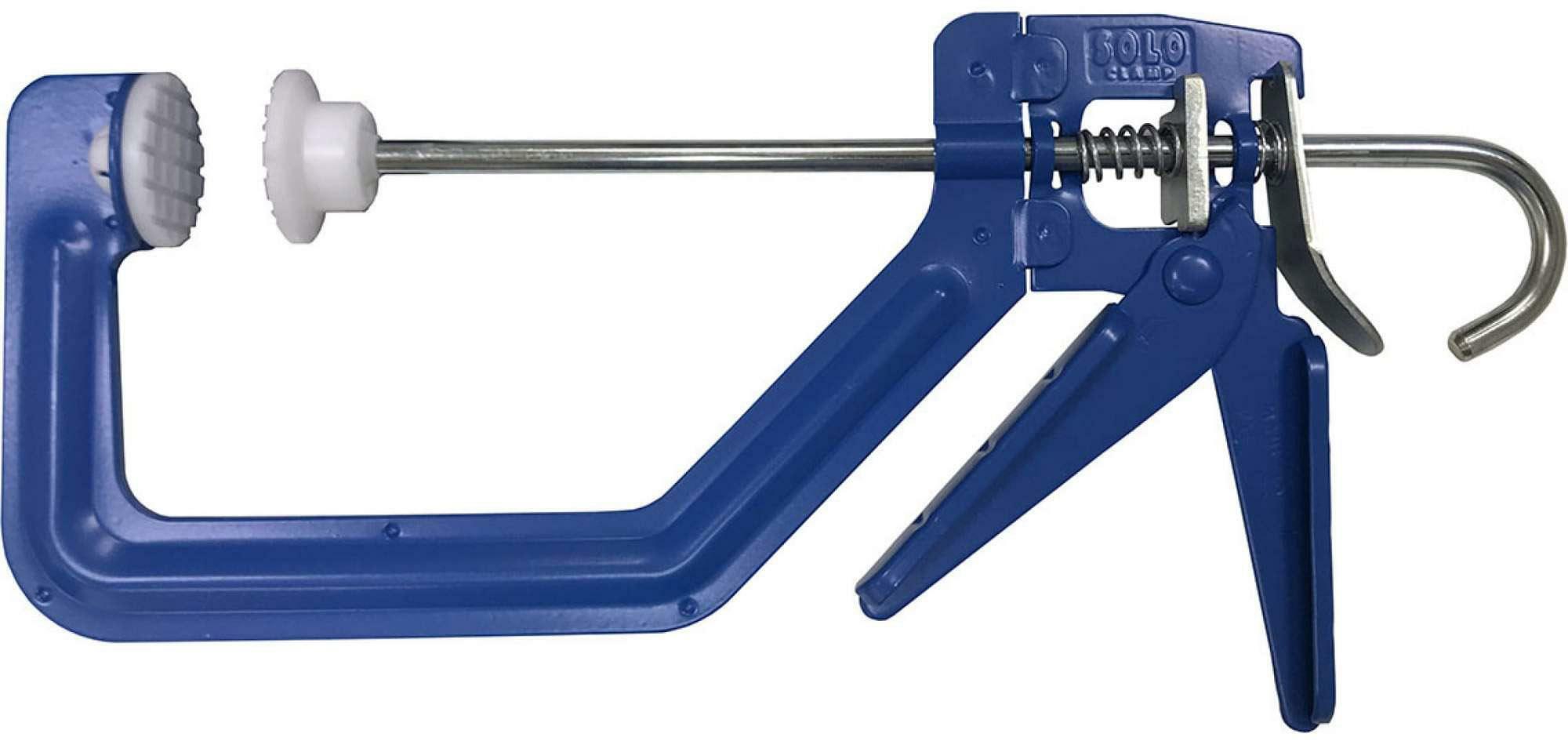 SOLO CLAMP BL/ZW NO CARD    150P