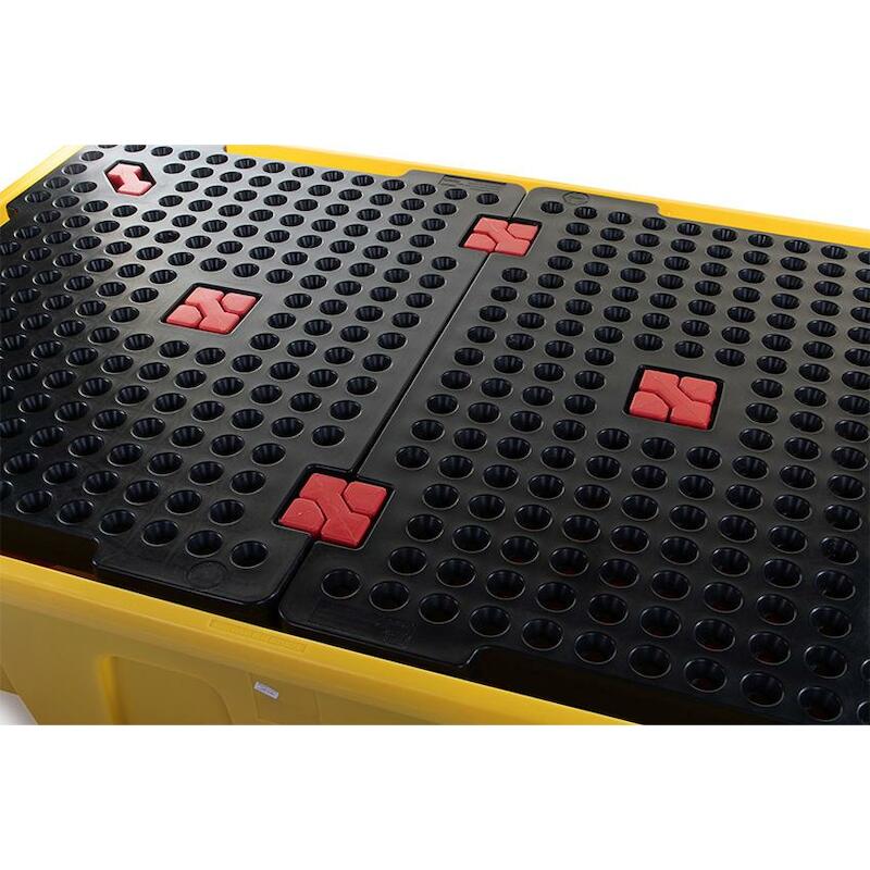 BAC DE RÉTENTION IBC JAUNE  2260X1460X575MM PLASTI