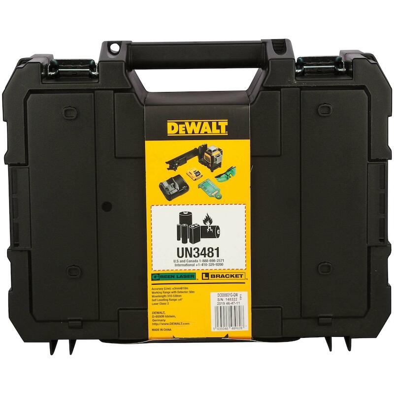 MULTILIJNLAS.12V/2AH        DCE089D1G(GROEN)DEWALT