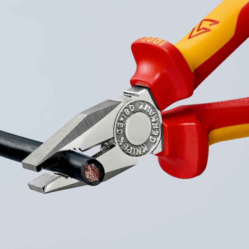 COMBINATIETANG VDE          03 06 - 180MM   KNIPEX