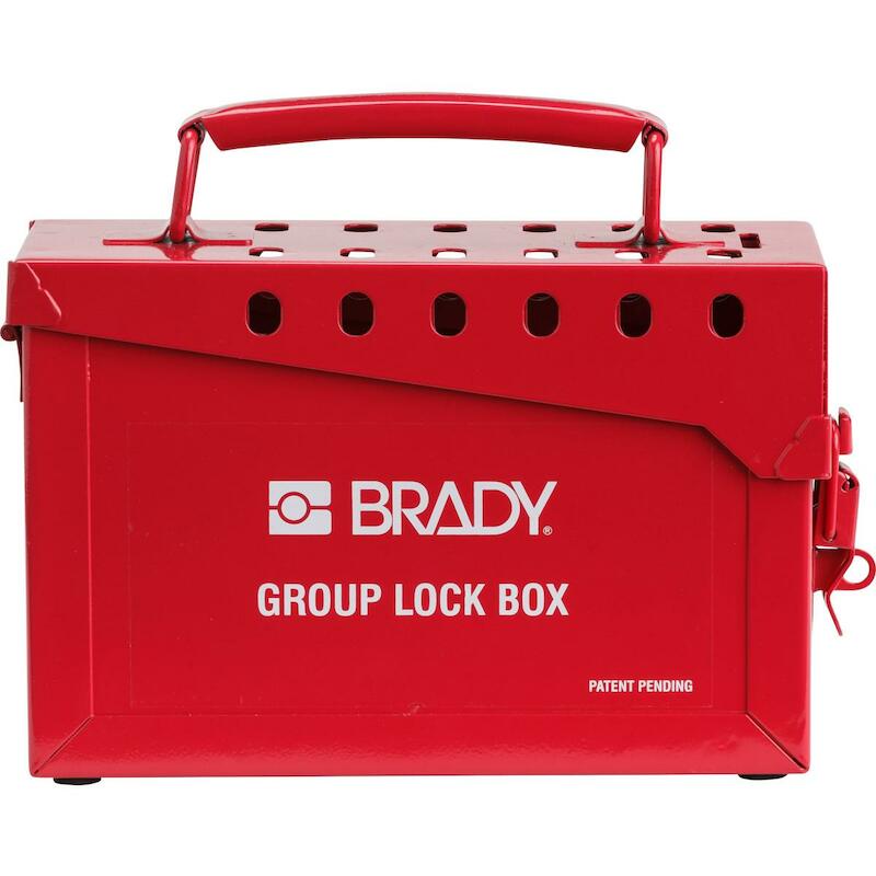COFFRE 065699 13 LOCK LOCK BOX-RED