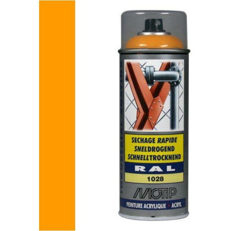 ACRYLAATLAK MELOENGEEL HG   07077 - 400ML. RAL1028