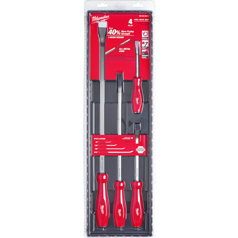 SET KOEVOETJES 8/12/18/24"  48229214 (4ST)MILWAUKE