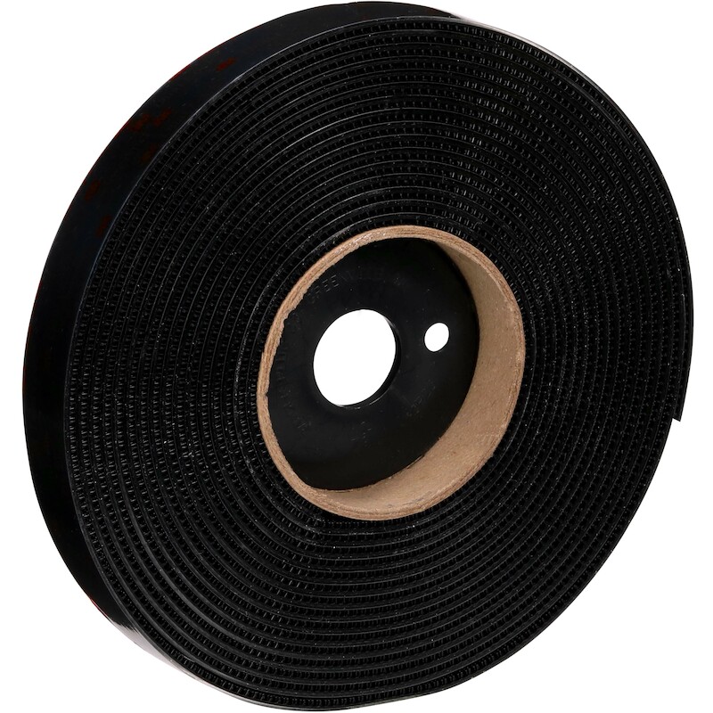 3m - Reclosable fastener tape - Dual Lock SJ3551CF - 25 mm x 45.7 m - 5.7 mm - Black - 03281580