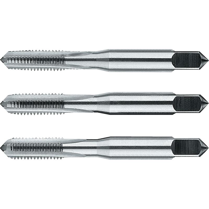 HSS HANDTAPPEN ISO 529 METRISCH, SET À 3 STUKS M8 - 211000800 - PHANTOM