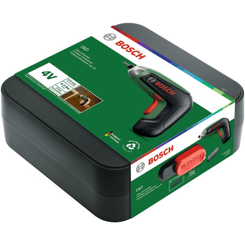 ACCUSCHROEFMACHINE 4V/2AH   IXO 8 (+ 10 BITS)BOSCH