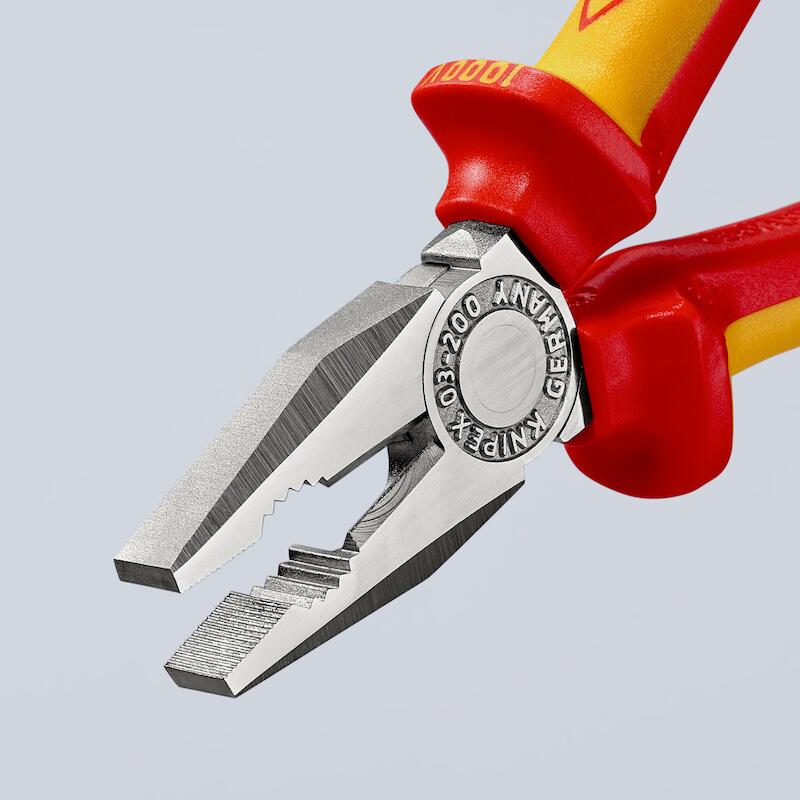 Knipex - Combinatietang - 03 06 200 - vde - Verchroomd - 200 mm - 41190175