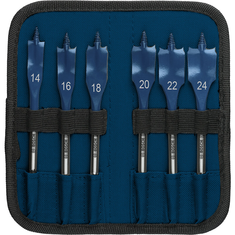 JEU FORETS BOIS PLATE       2608902108 (6PC) BOSCH