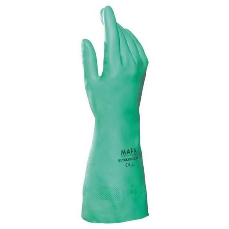 GANT NITRILE VERT 32CM      ULTRANITR.492  10 MAPA
