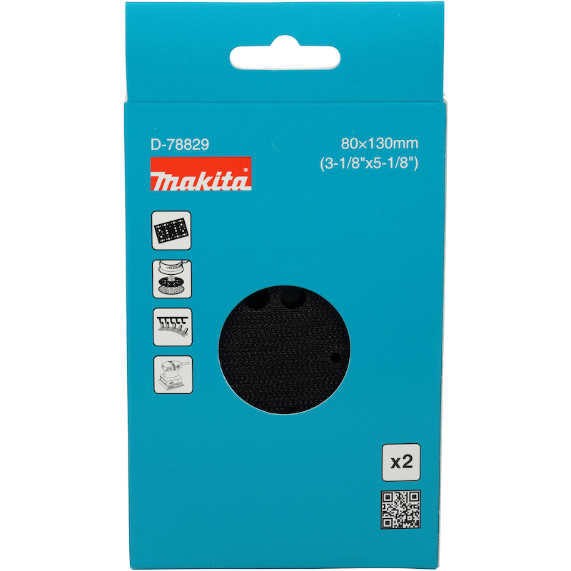 PADBESCHERMER 80X130MM      D-78829   (2ST) MAKITA