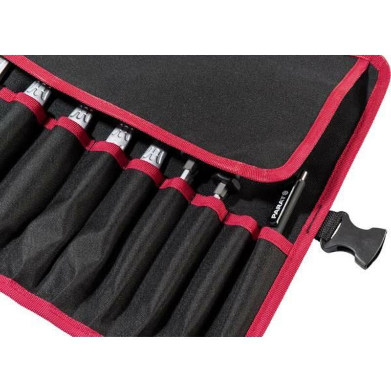 TROUSSE ENROUL.12 POUCHES   BASIC ROLL-UP CASE PAR