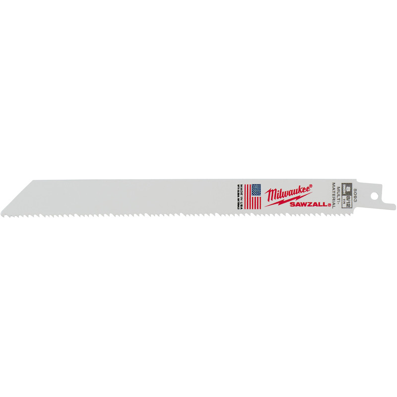 Milwaukee - Reciprozaagblad - Sawzall - 48475093 - 200 mm - 8/12 tpi - 5 stuks - 08119463