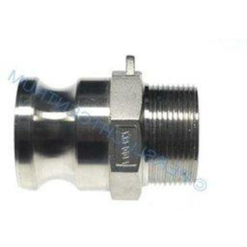 KOPP.MAN.DN40 X 1 1/2" M BSP150-F-SS F-RVS-CAMLOCK