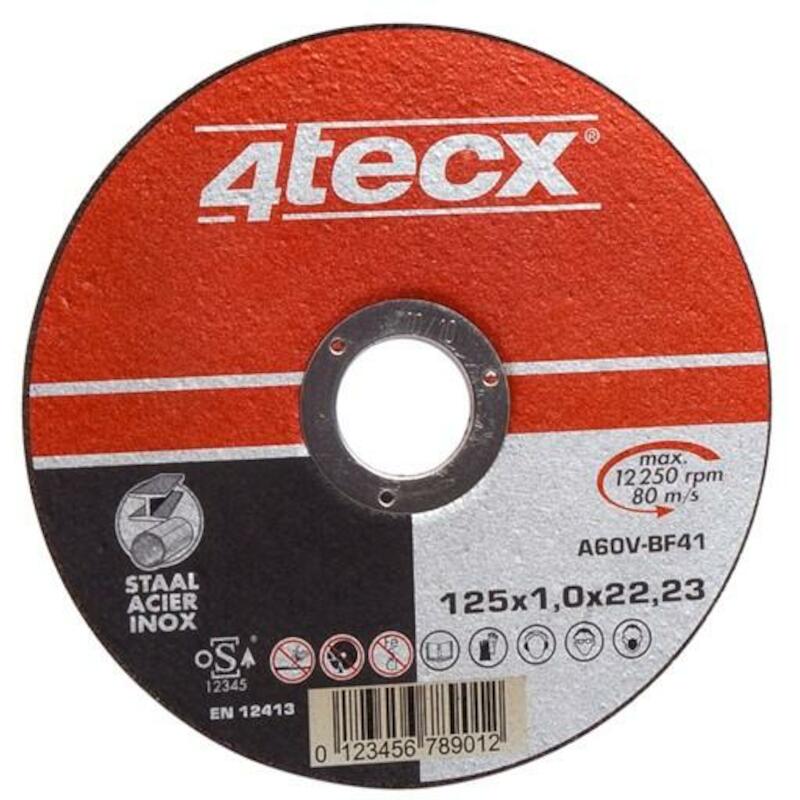 SNIJSCHIJF 125X1X22,23MM    4062000635       4TECX