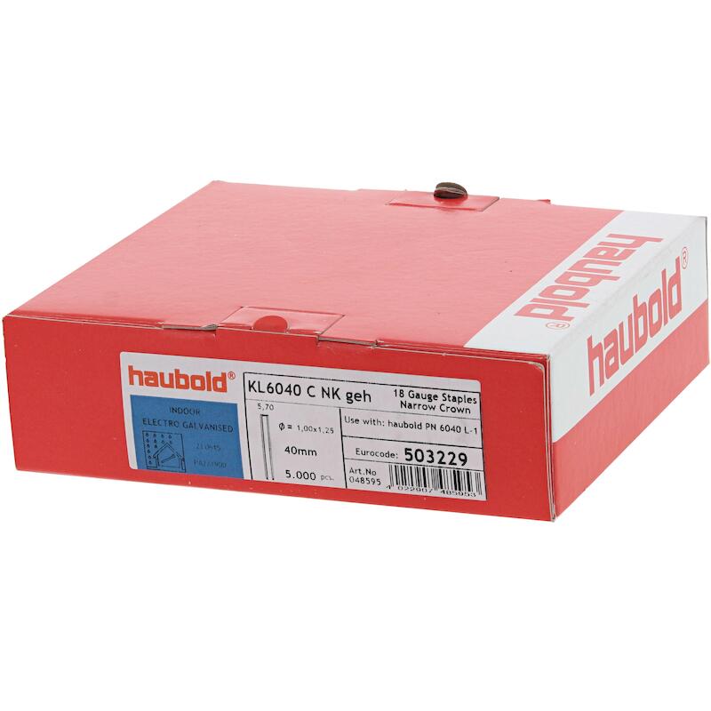 NIET ZN 40MM CNK BEITELPUNT KL6000 503229  HAUBOLD