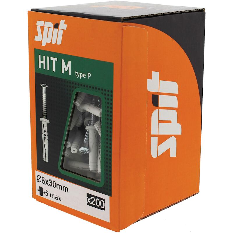CHEVIL.CLOU 6X30/5 P COLLE  HIT M      050118 SPIT