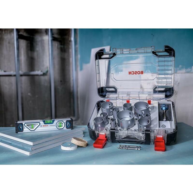 JEU SC.CLOUCHE+NIVEAU 25CM  061599769E (14PC)BOSCH