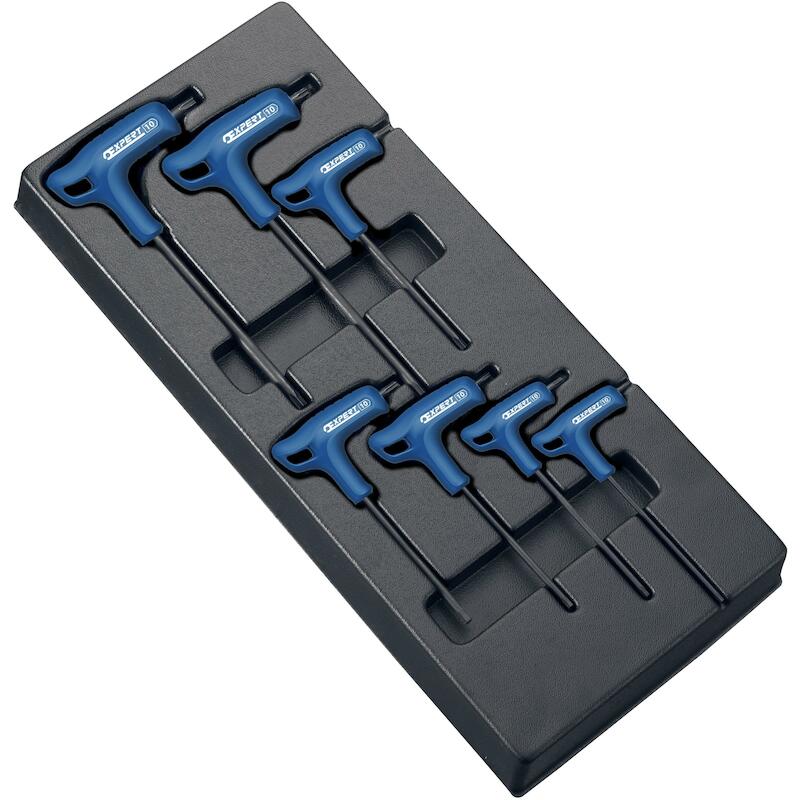 MODULE CLÉS MÂLES T-MANCHE  E121708   (7PC) EXPERT