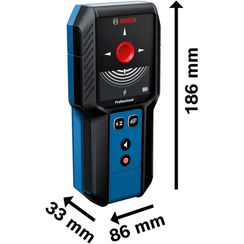 DETECTEUR 2X AA             GMS 120-27       BOSCH
