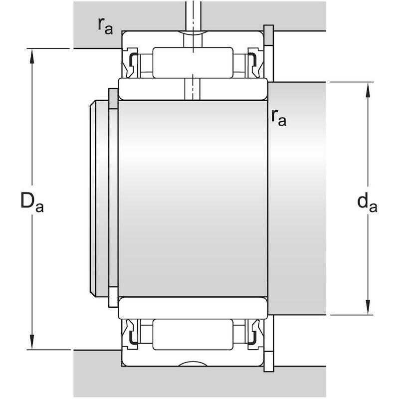 NAALDLAGER M. BINNENRING    NA 4909 2RS        SKF