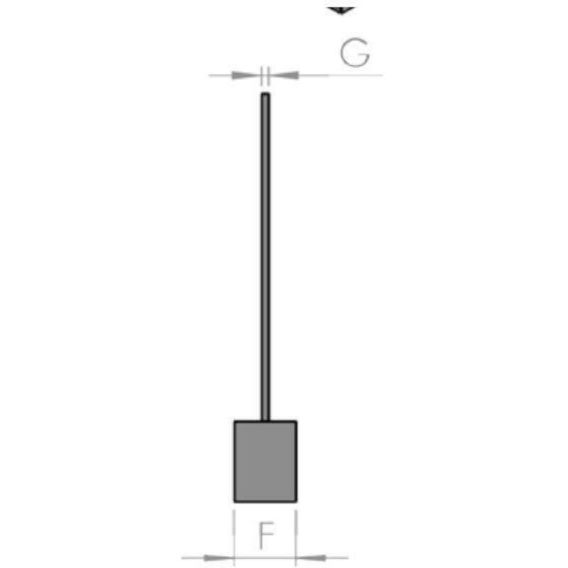 BLOC EQUERRE   100 X  75MM  LB3                MIB