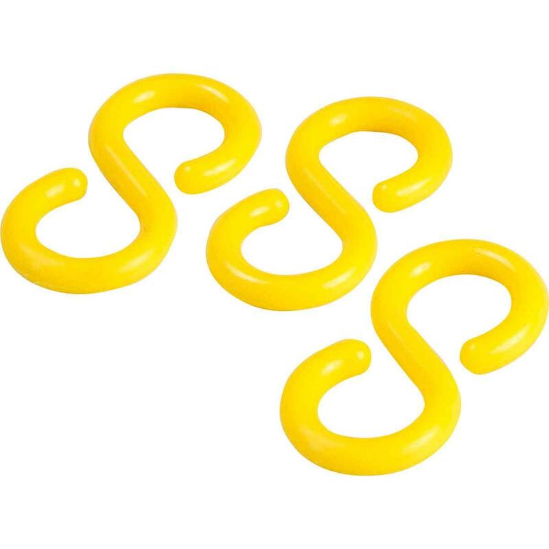 CROCHET DE CONNEXION JAUNE  078257(36) 50MM  BRADY