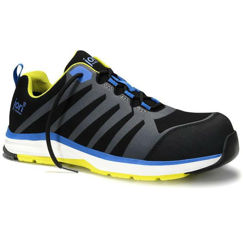 LAGE SCHOEN ESD - JORI JO_RAPID - S3 BLAUW EN GEEL 47