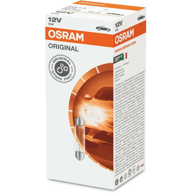 OSRAM 6413 LAMPEN 12V 5W BUIS