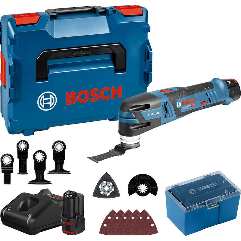 Bosch - gop 12V-28 - accu-multitool - Starlock - 12 V - 2x 3,0 Ah - in l-boxx - 02941968