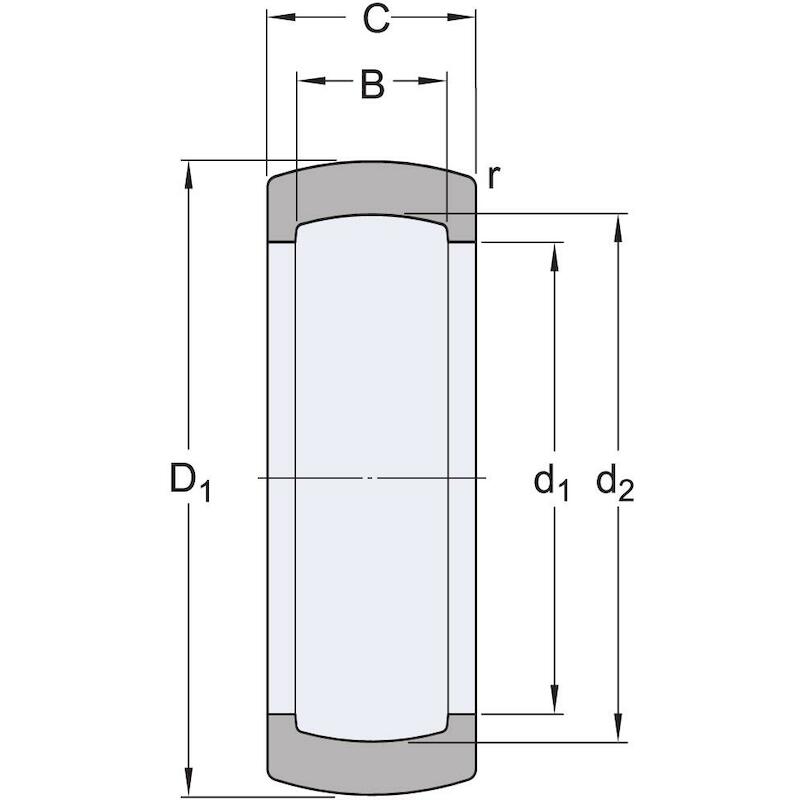 JOINT CAOUTCHOUC            RIS 205            SKF
