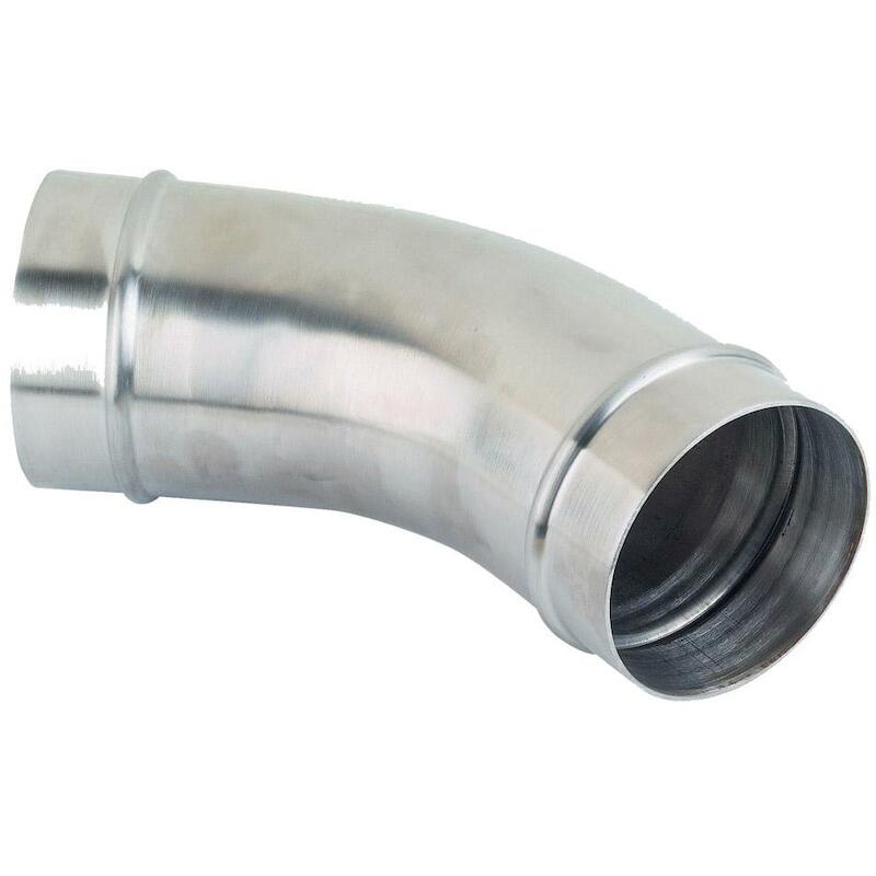RACCORD COUDÉ 45°76 X 76MM  RX12 L1 00    TRANSAIR