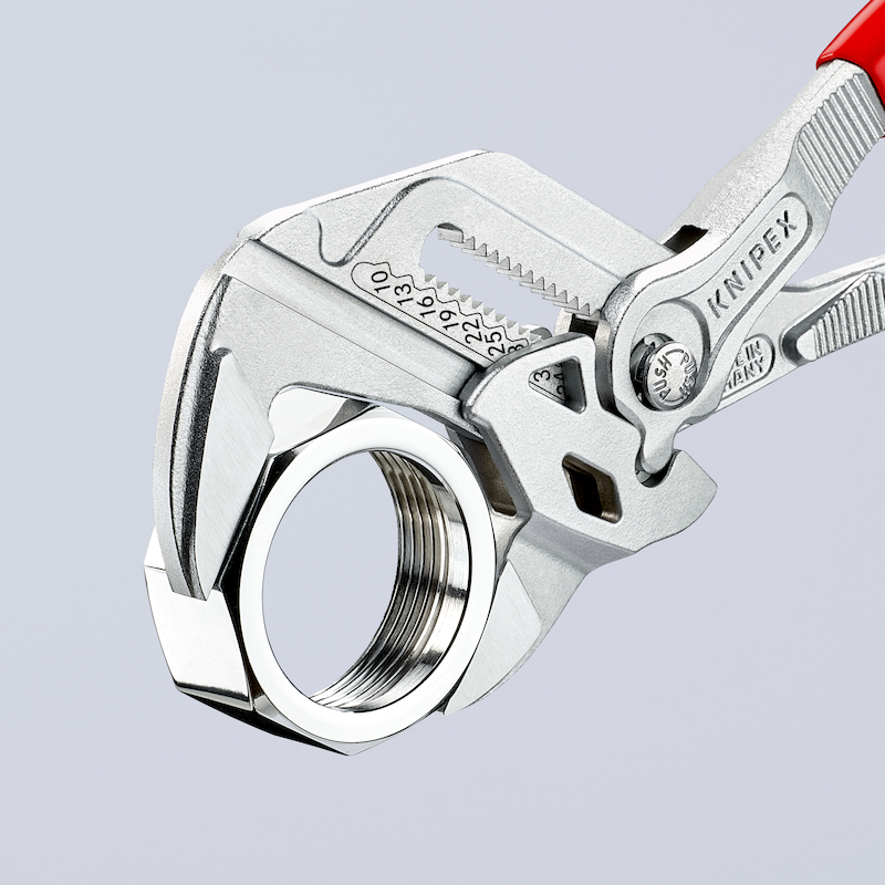 PINCE-CLÉ MULTIPRISE        86 03 - 180MM   KNIPEX